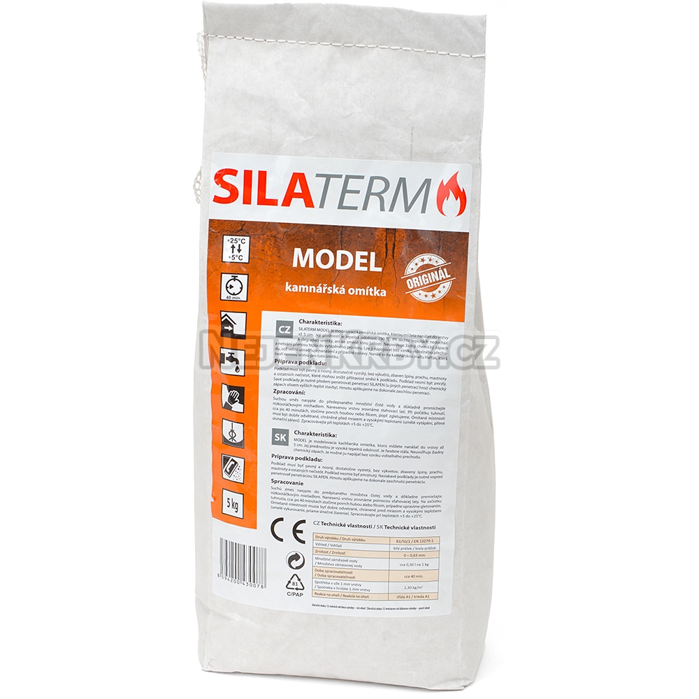 Kamnářská omítka Silaterm MODEL (5 kg)